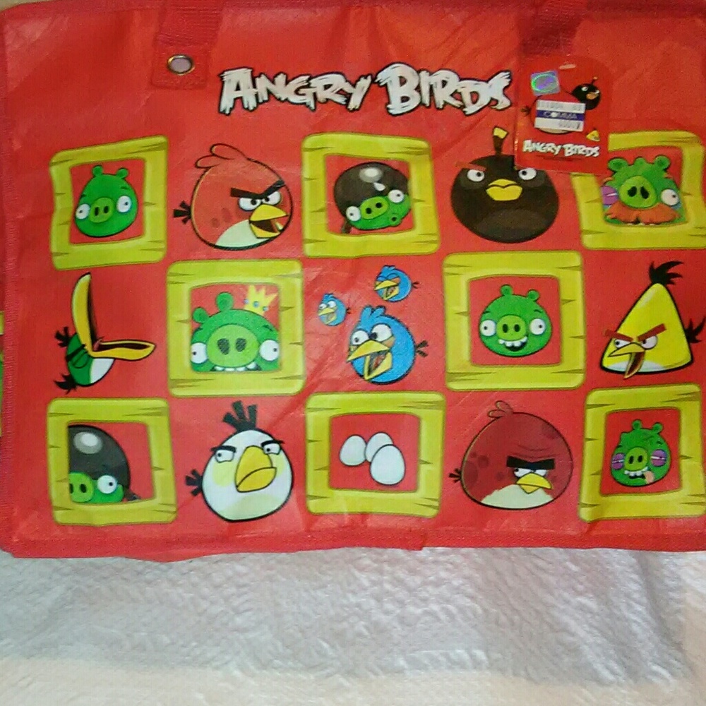 Angry Birds official bag.